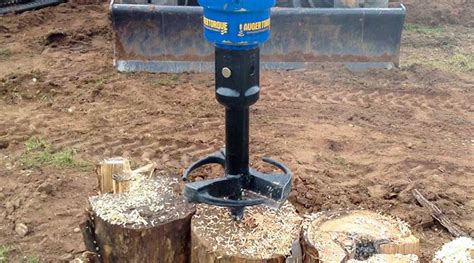 stump grinder drill attachment